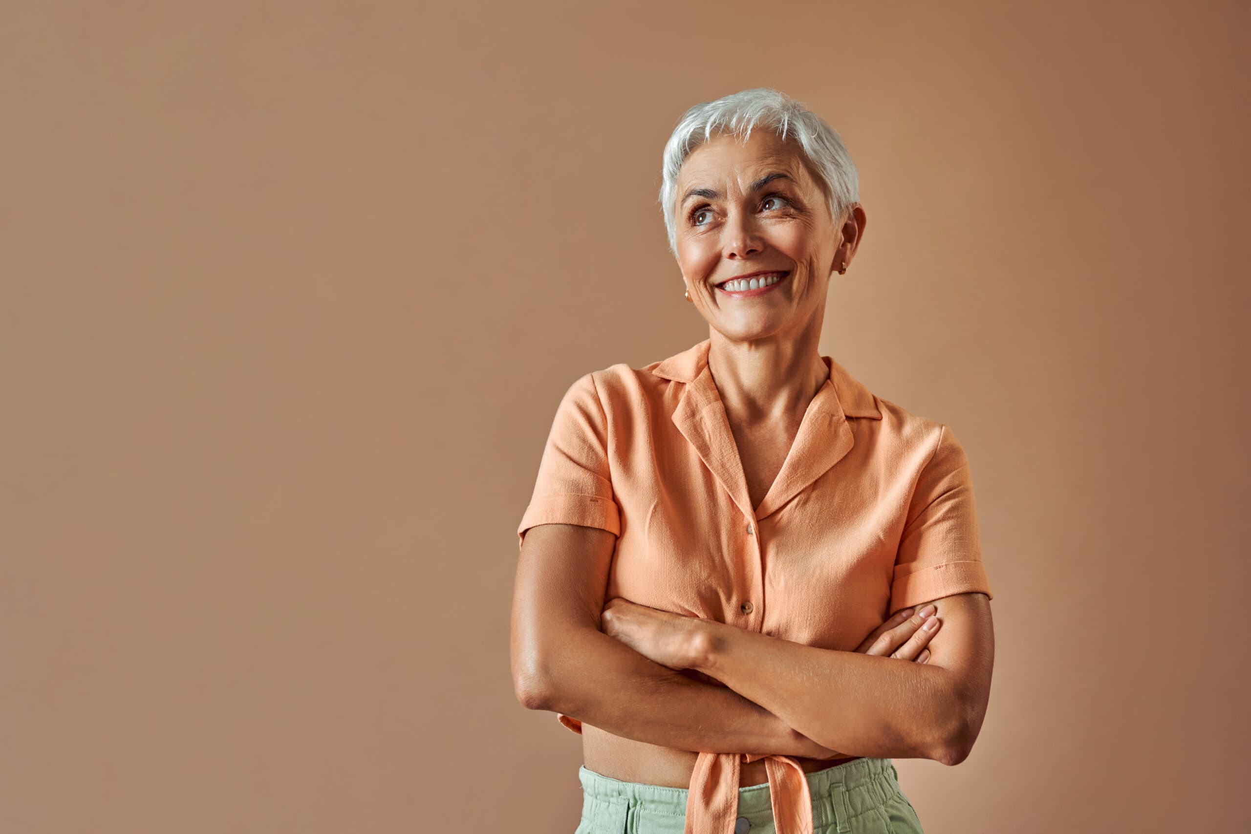 beautiful stylish middle aged woman standing on be 2025 03 23 23 34 25 utc scaled